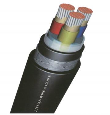 Marine flame retardant control cable